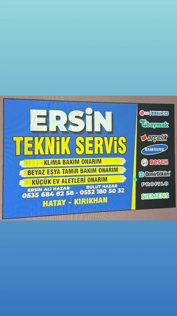 Appliance repair Ersin Technical Service, Kirikhan, photo