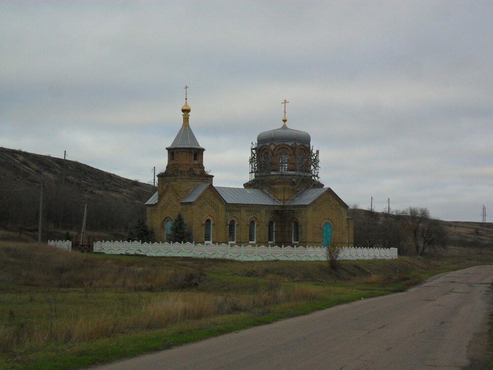 Храм Луганской области Должанке