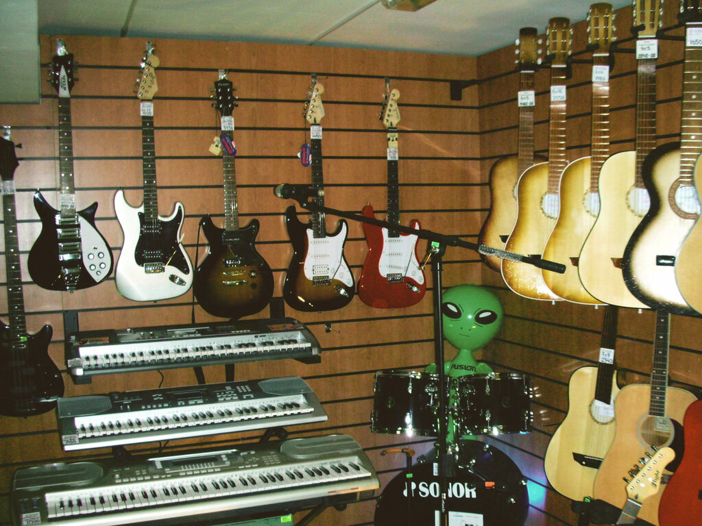 Music store Shop of musical instruments, sound and light equipment, Voskresensk, photo