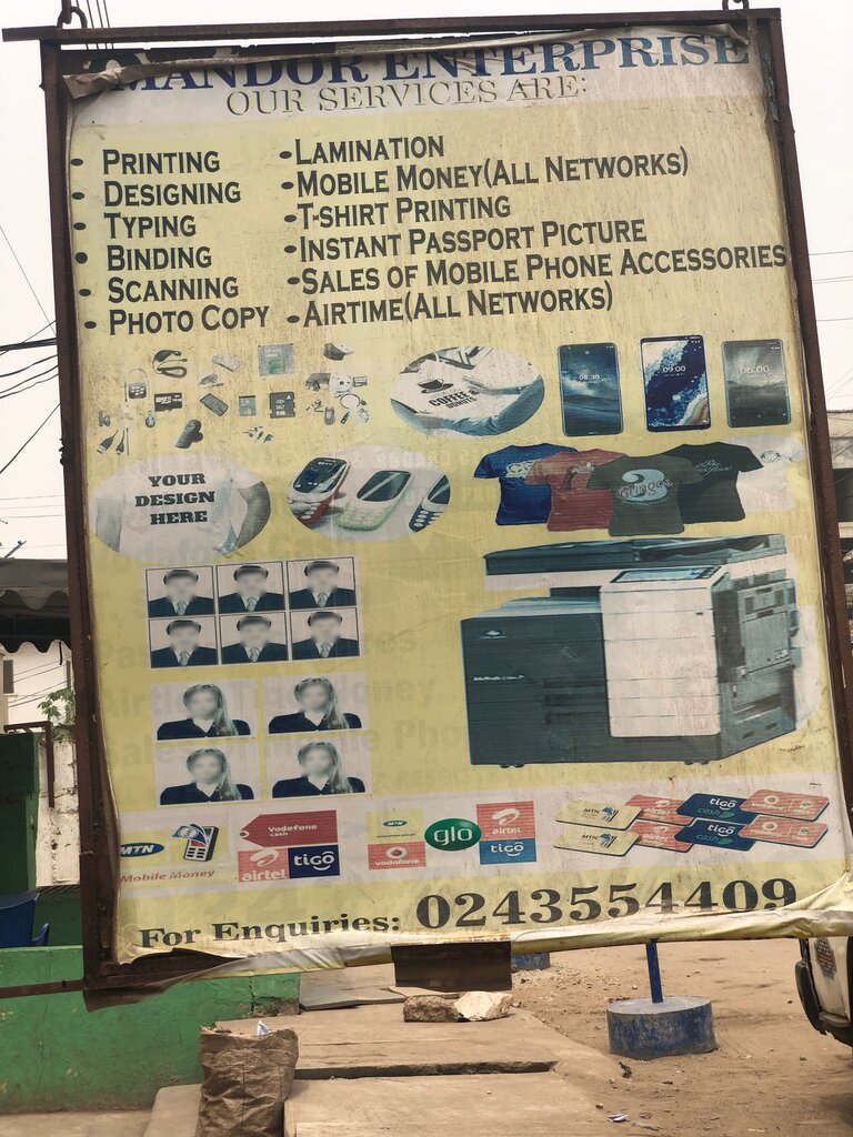 Photo studio Omandor Enterprise, Accra, photo