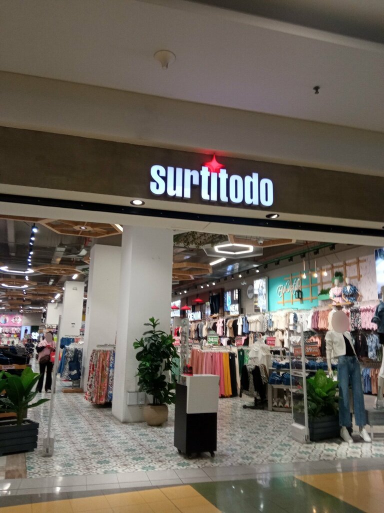 Clothing store Surtitodo, Bogota, photo