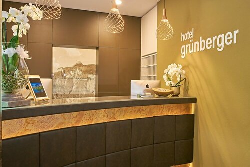 Внешний вид отеля Hotel Grünberger в Берхтесгадене, фото 2