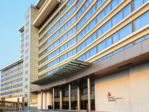 Внешний вид отеля Hong Kong SkyCity Marriott Hotel в Островном районе, фото 1