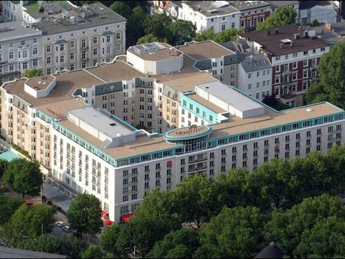 Внешний вид отеля Grand Elysee Hamburg в Гамбурге, фото 2