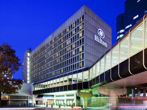 Внешний вид отеля Hilton Newark Penn Station в Ньюарке, фото 1