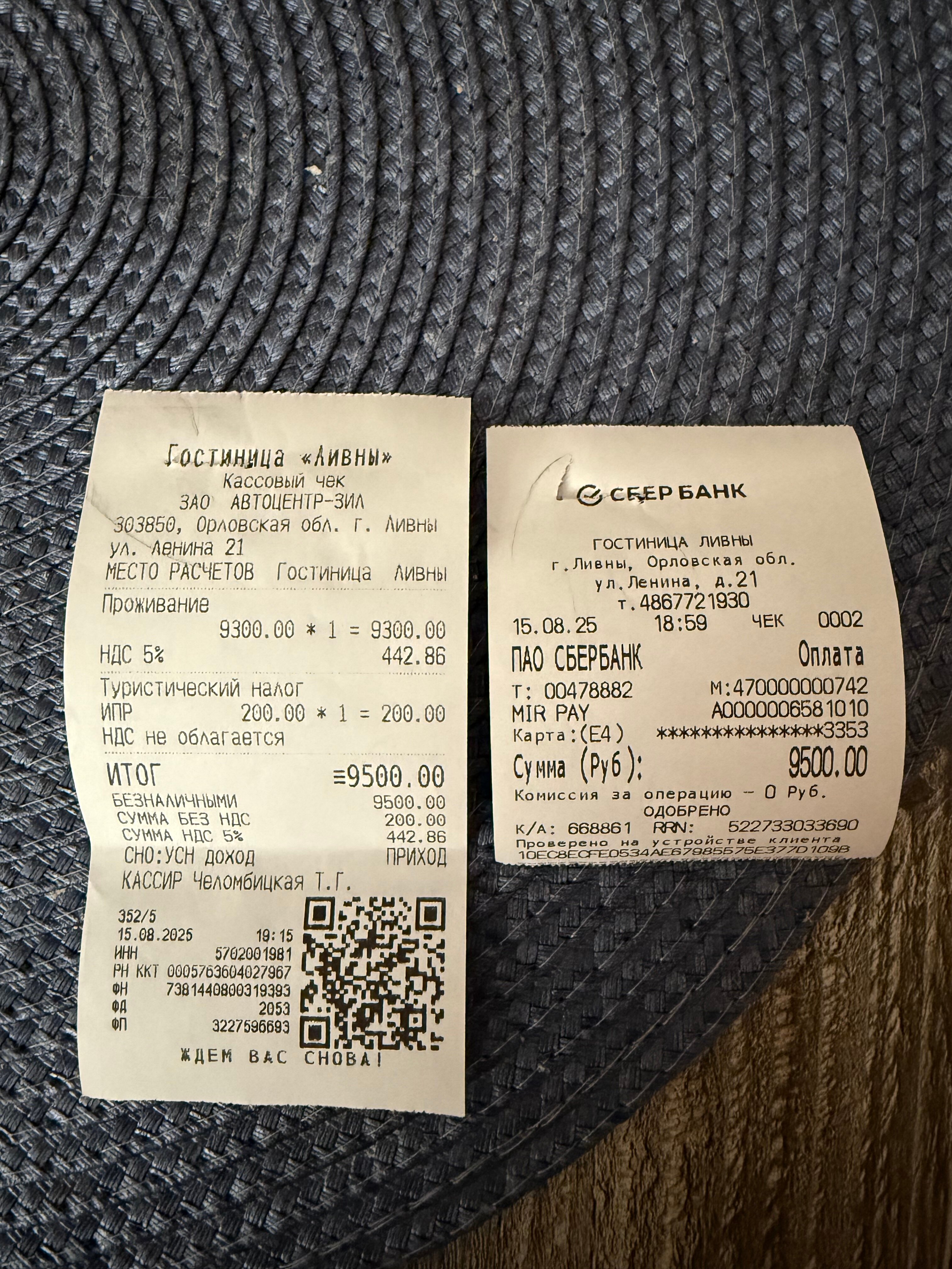 Фото Центральная Гостиница Ливны