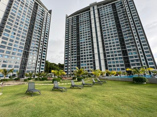 Apartments Jq 03 City View Slide LoftBed 2r1b 5Pax Near Suria Mall, Sabah, photo