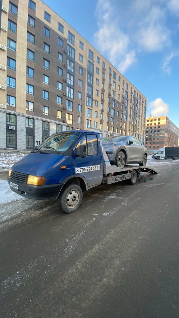 Auto technical assistance, car evacuation Evacuator, Astana, photo