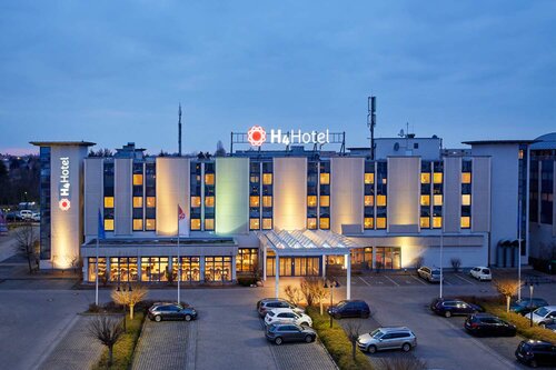 Внешний вид отеля H4 Hotel Leipzig в Лейпциге, фото 1