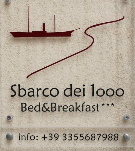 Внешний вид отеля B&b Sbarco dei 1000 в Марсале, фото 2