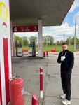 Sts № 4 (Smolensk Region, Pochinkovskiy munitsipalny okrug, posyolok Stodolishche), gas station