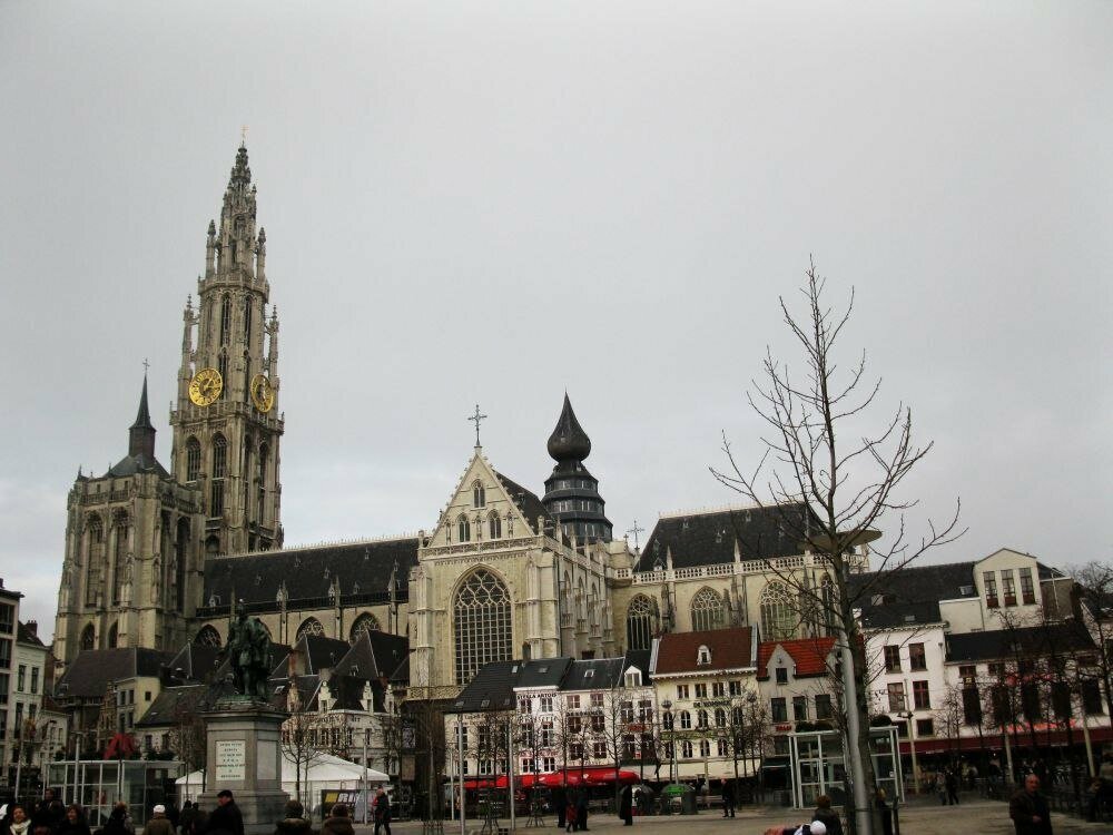 Catholic church Onze-Lieve-Vrouwekathedraal van Antwerpen, Antwerp, photo