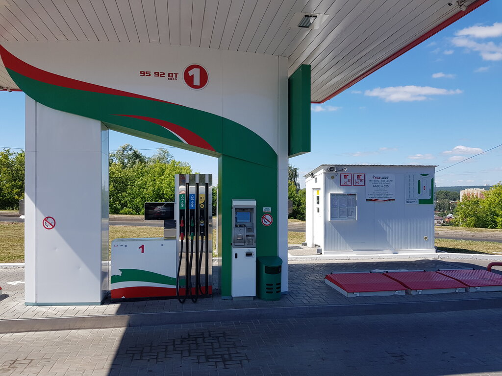 Заправки татнефть по россии карта
