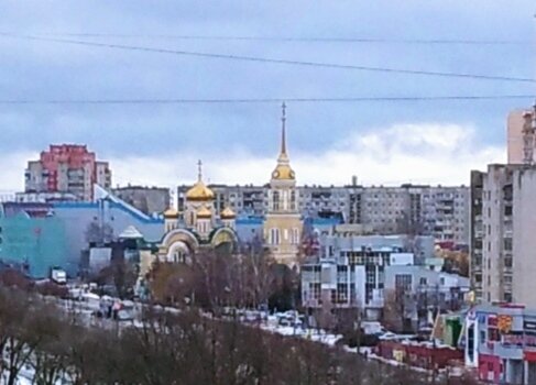 Православный храм Церковь всех святых в земле Российской просиявших, Липецк, фото