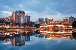 Гостиница Chengdu DreamsTravelWenjunCourtyardHotel