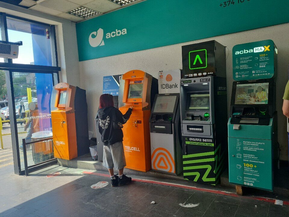 ATM Acba bank, Yerevan, photo
