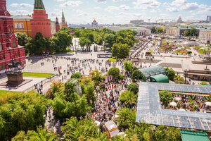 «Фестивальная площадка «Московские сезоны» на Манежной площади» фото 1