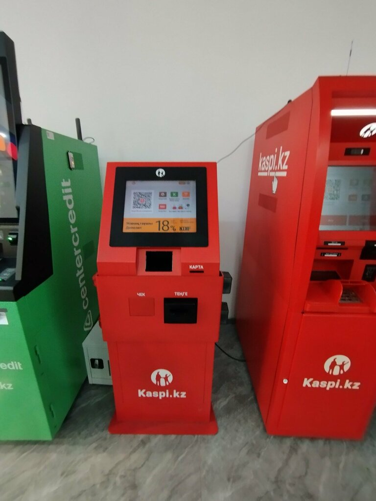 Payment terminal Kaspi Bank, Chimkent, photo