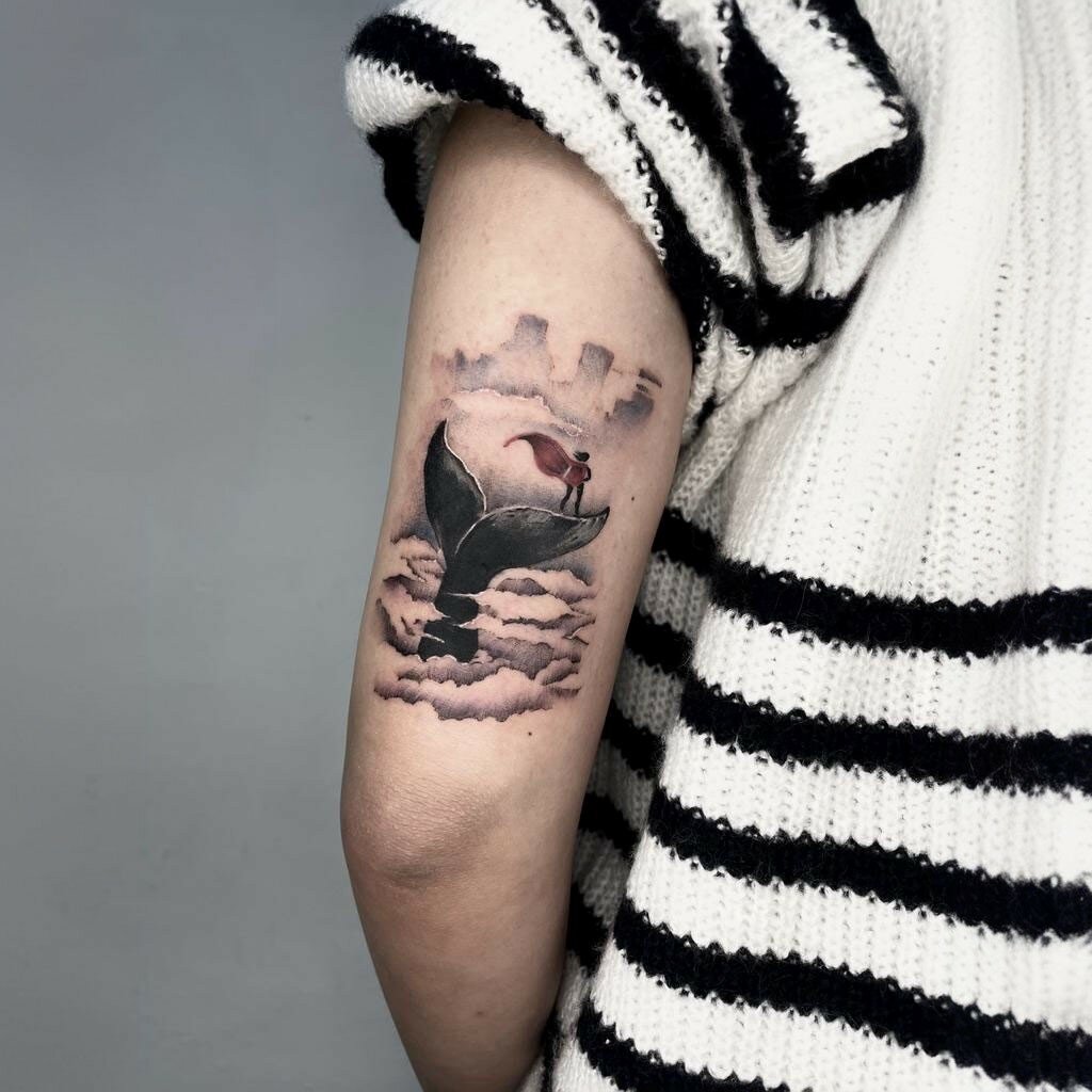 The Grey Custom Tattoo