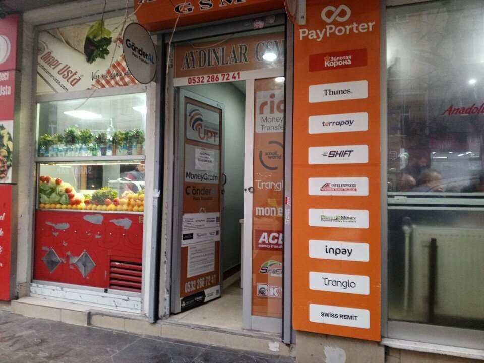 Money transfers Western Union - Upt - Ria - Moneygram-Contact Money Transfer Center, Istanbul, photo