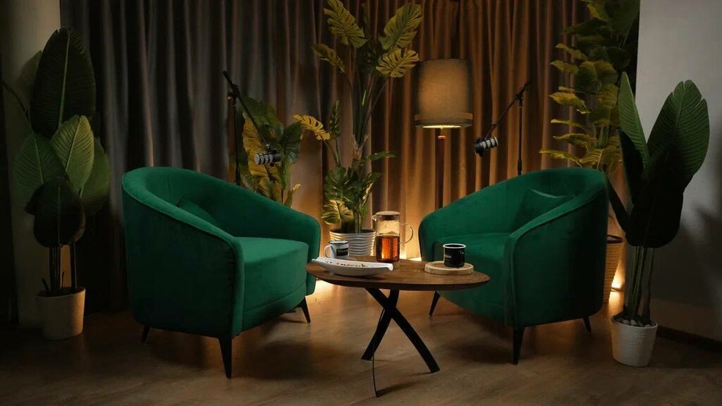 Video production Podcast recording studio, Moscow, photo