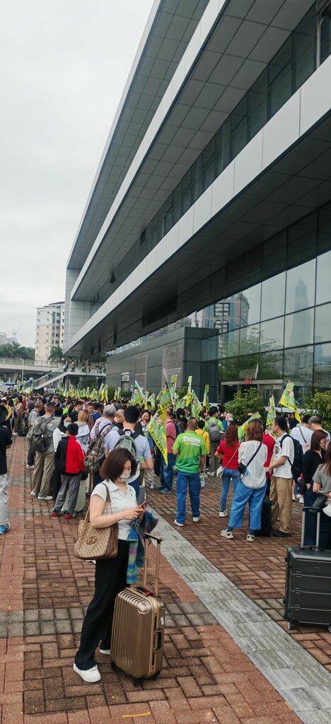 Metro station Futian Checkpoint metro station, Shenzhen, photo