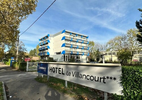Гостиница Hotel The Originals Grenoble Sud Villancourt