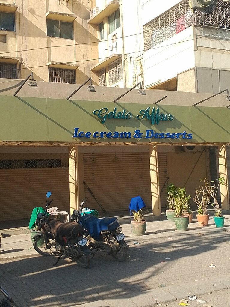 Ice cream Gelato affar, Karachi, photo