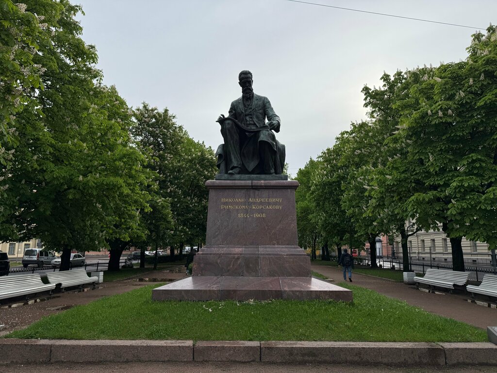 Памятник, мемориал Николай Андреевич Римский-Корсаков, Санкт‑Петербург, фото