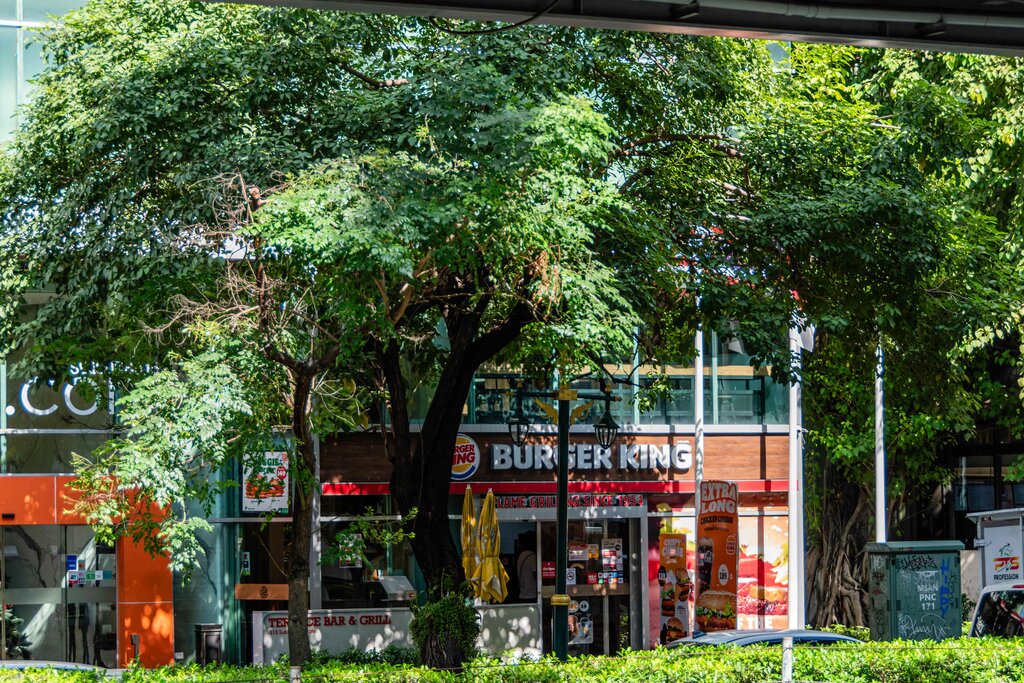 Fast food Burger King, Bangkok, photo