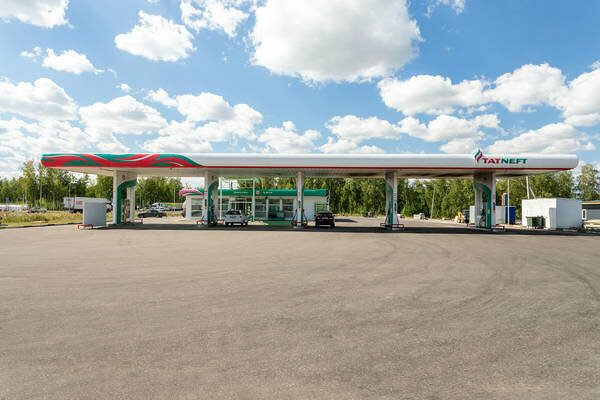 Gas station Tatneft, Chelyabinsk Oblast, photo