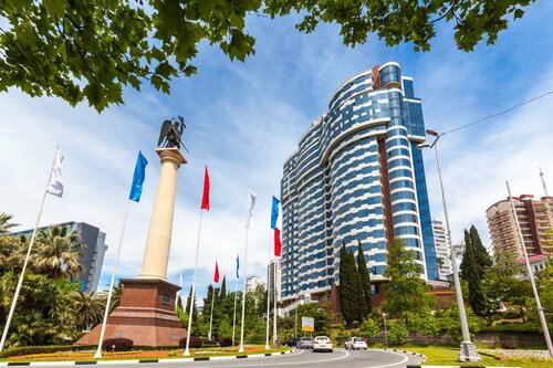 Гостиница Шагал по Красной площади в Сочи