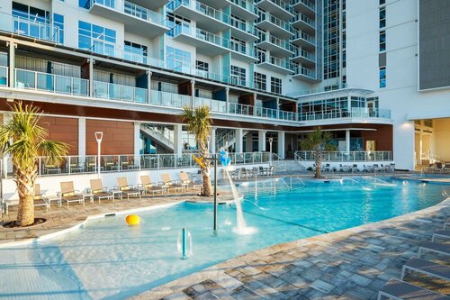 Гостиница Hilton Grand Vacations Club Ocean Enclave Myrtle Beach в Миртл-Бич