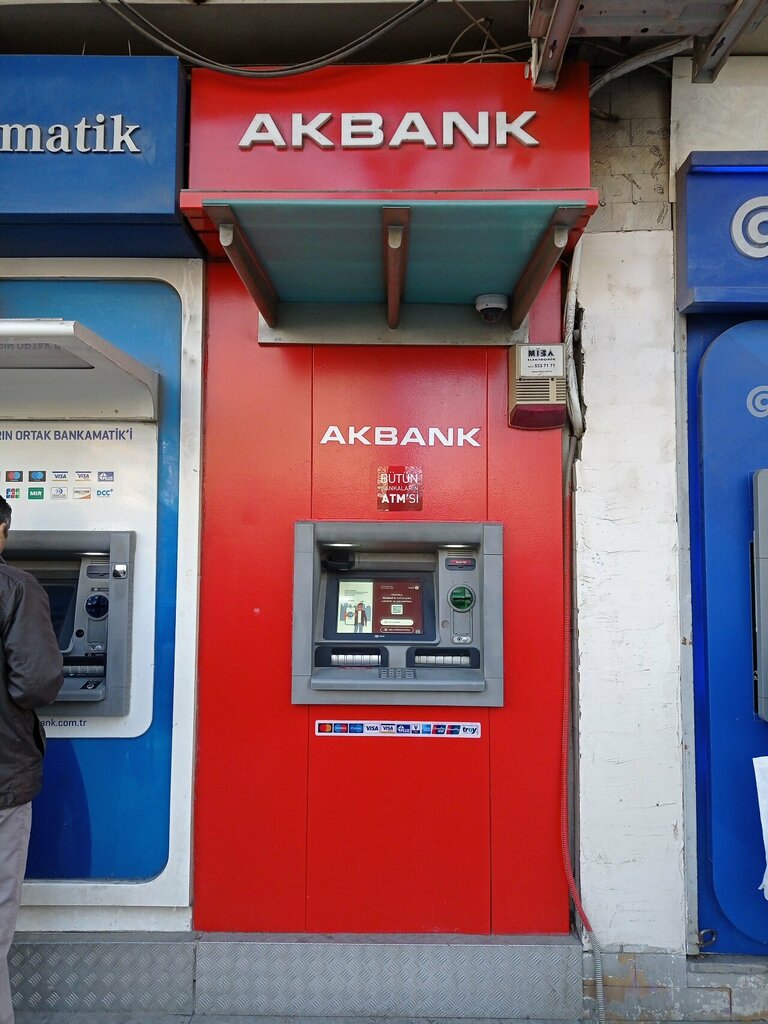 ATM Akbank ATM, Istanbul, photo