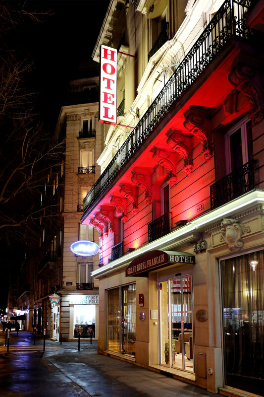 Гостиница Grand Hotel Francais в Париже