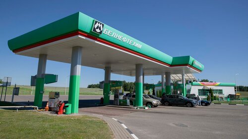 Gas station Belorusneft, Chausi, photo