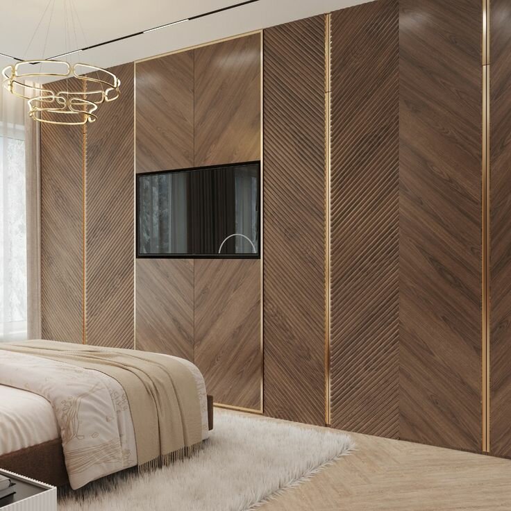 Стеновые панели в интерьере