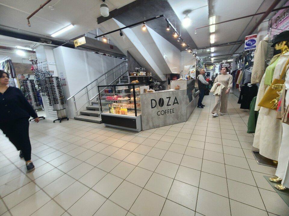 Coffee to go Doza coffee, Astrahan, photo