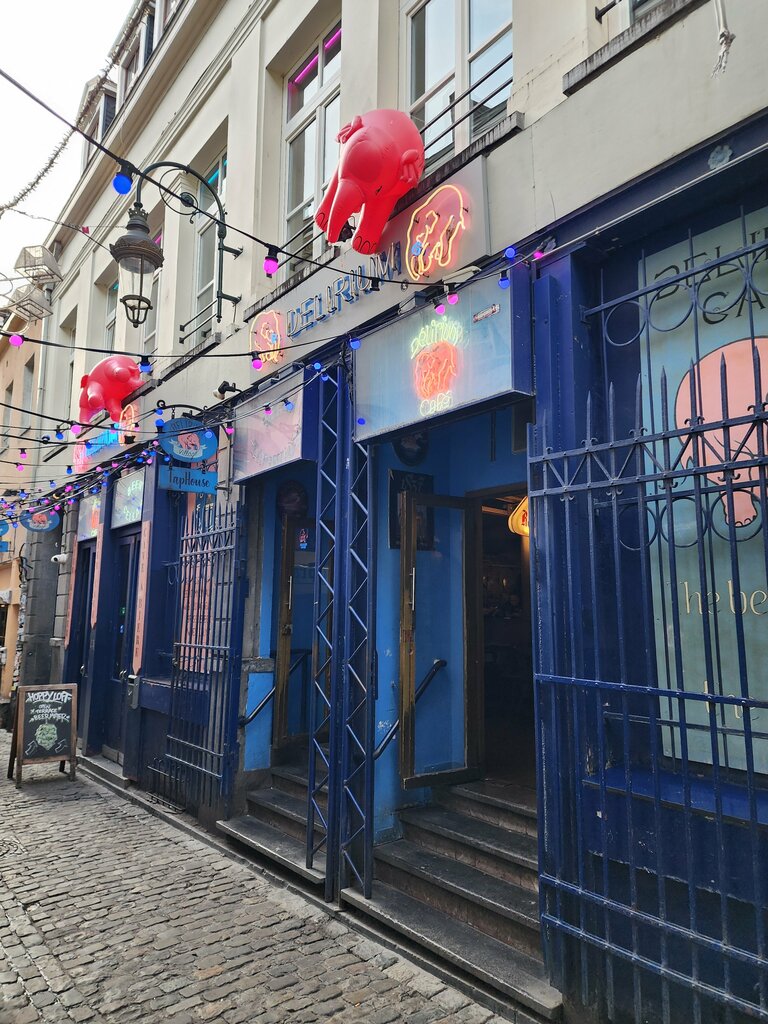Bar, pub Delirium Cafe, Brussels, photo