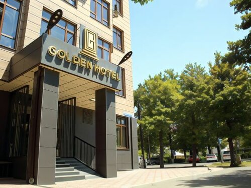 Внешний вид отеля Golden Hotel в Бишкеке, фото 4