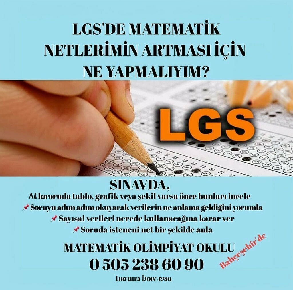 Tutoring Mathematics Olympiad School, Istanbul, photo