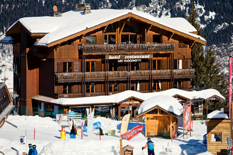Гостиница Hôtel Les Flocons