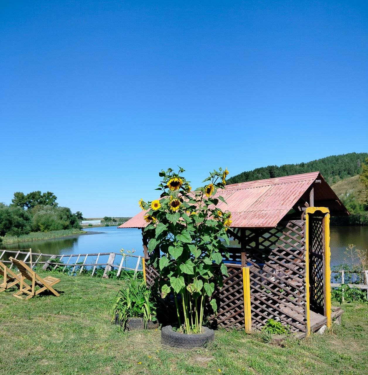 Фото Дом у пруда