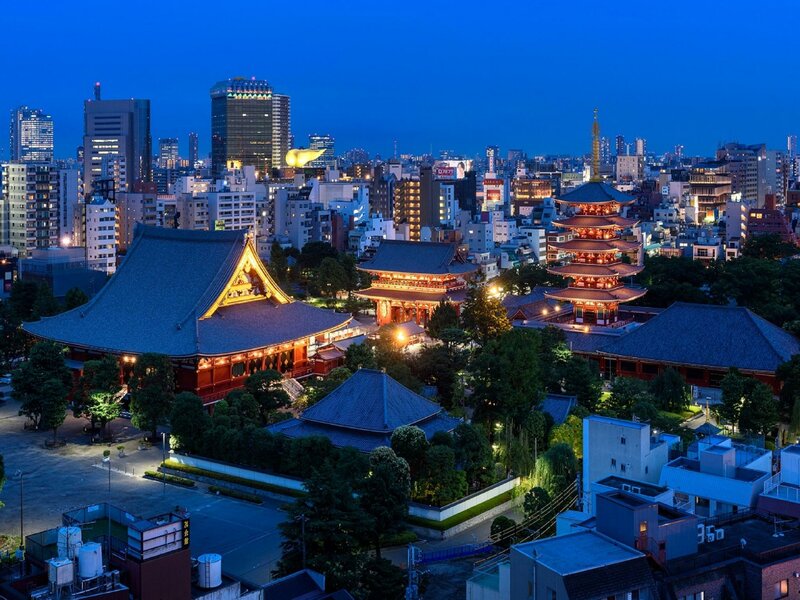 Гостиница The Kanzashi Tokyo Asakusa в Токио
