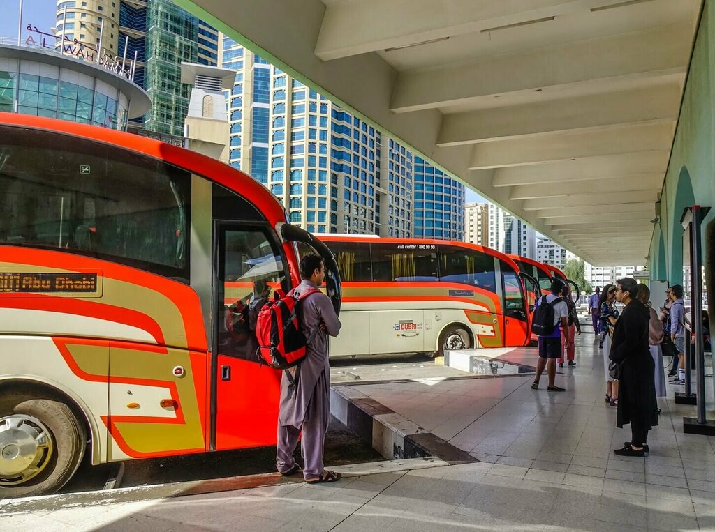 Bus station Union Square Bus Station, Dubai, photo