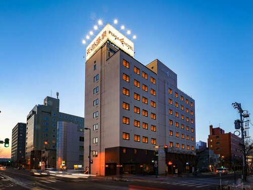 Гостиница Obihiro Tennen Onsen Fukui Hotel в Обихиро
