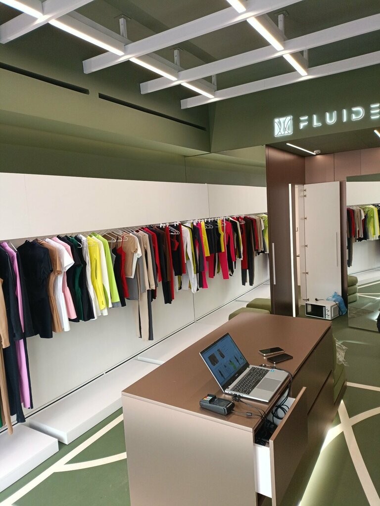Clothing store Fluide, Moscow, photo