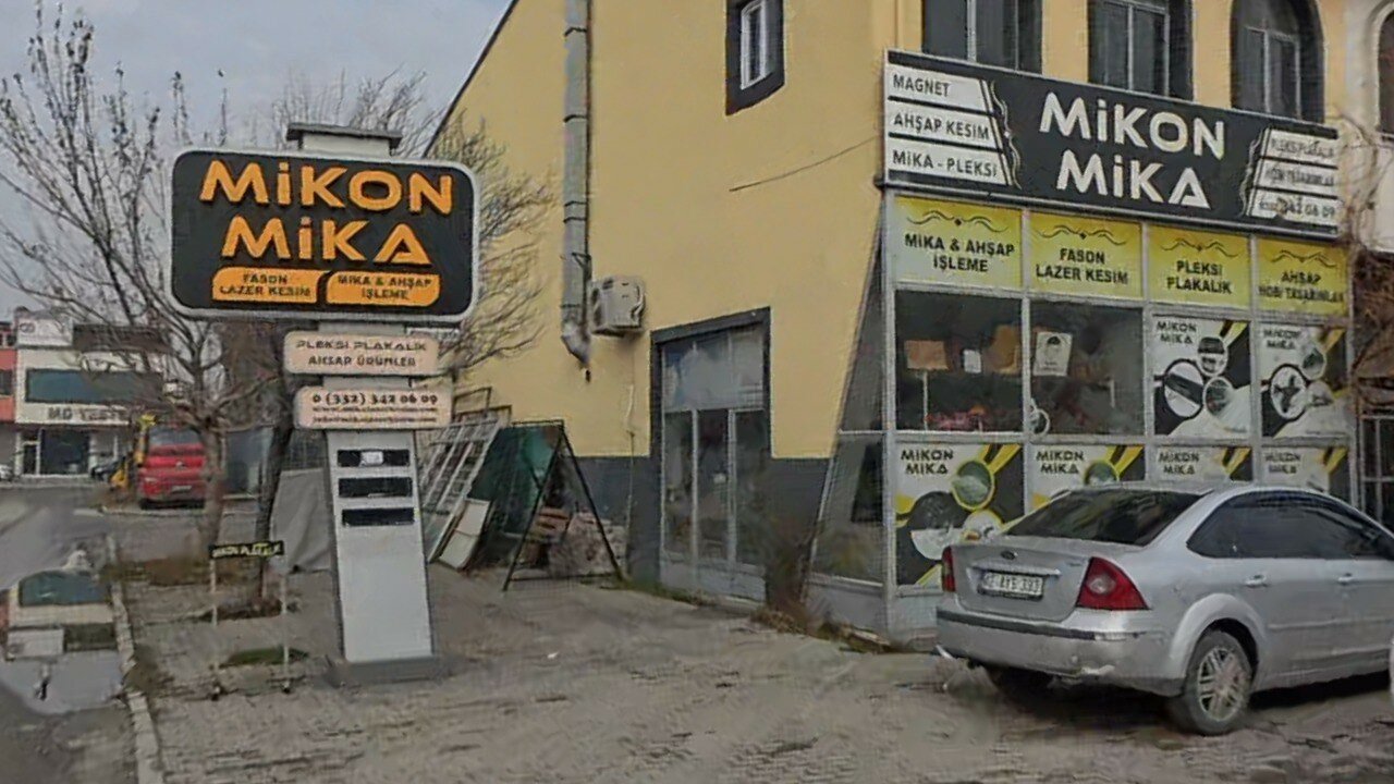 Mikon Mika, lazer çalışmaları, Konya, Karatay, Fevziçakmak Mah