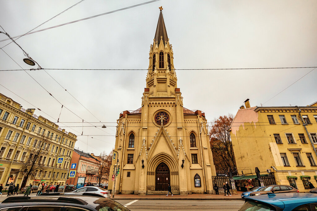 Protestant church Evangelical-Lutheran St. Michael's church, Saint Petersburg, photo