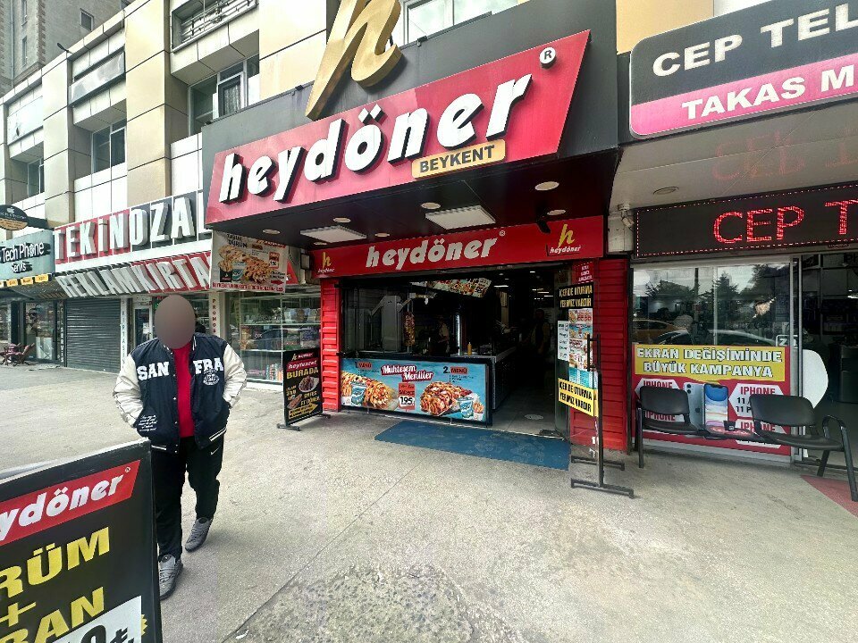 Fast food Heydoner, Istanbul, photo
